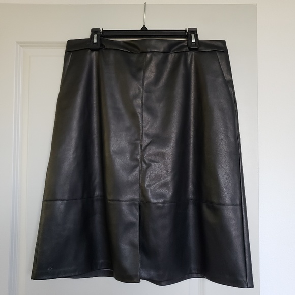 a new day Dresses & Skirts - Target Faux Leather Skirt WITH POCKETS!!! a new day Dresses & Skirts - Target Faux Leather Skirt WITH POCKETS!!!